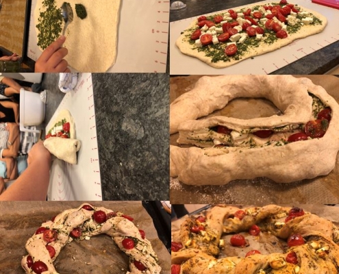 Kräuterbrotkranz rezept
